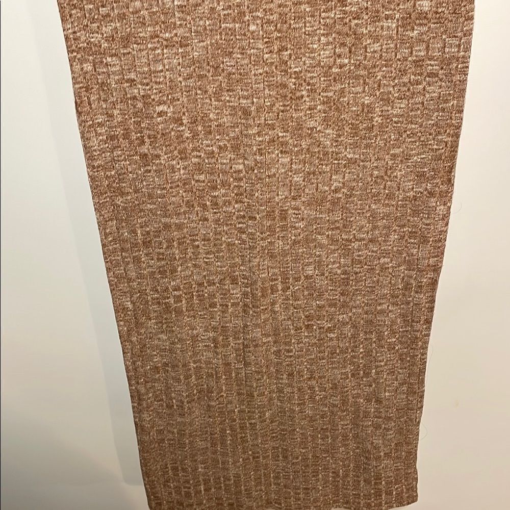Forever 21 Tan Ribbed Maxi Skirt Casual - Picture 3 of 7